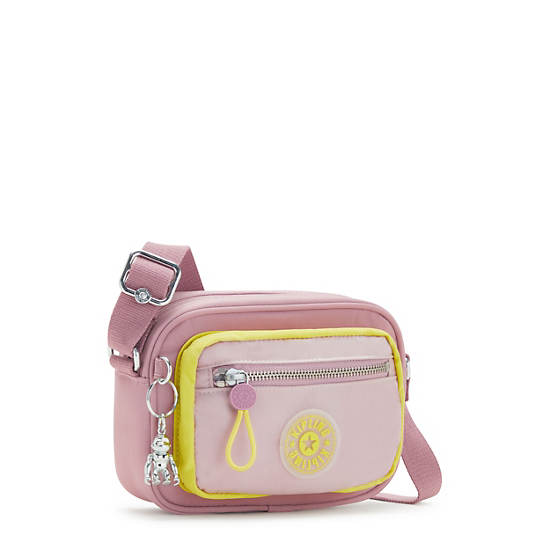 Kipling Enise Crossbody Taske Lyserød Gul | DK 1110YX